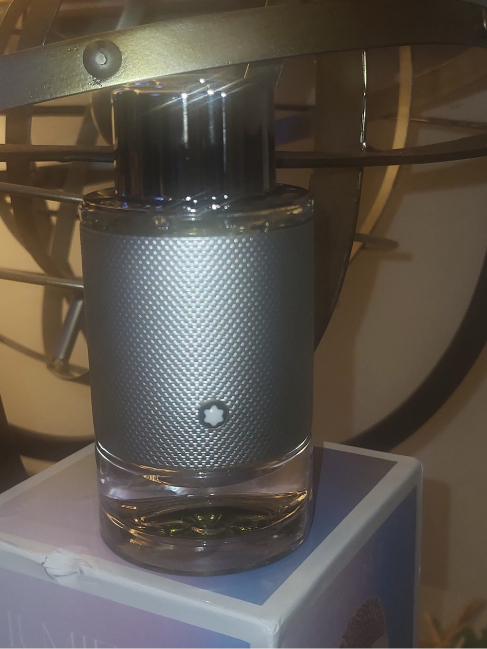 Montblanc Gray Textured Fragrance Bottle